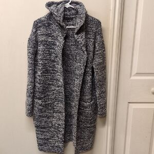 Barefoot Dreams Cozy Chic Hooded Cardigan With Pockets
